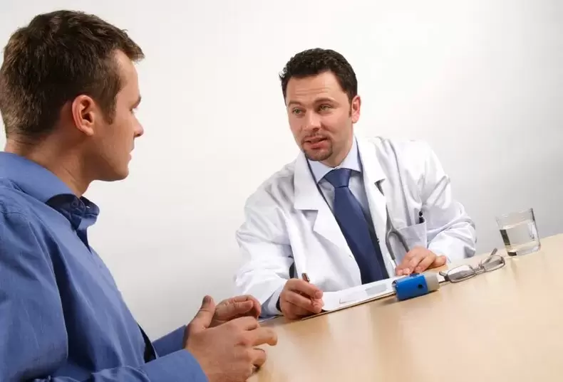 cita co médico con alta durante a excitación