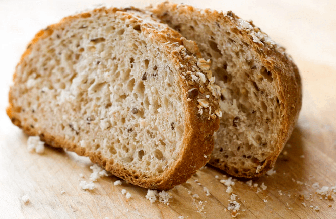 Pan branco con farelo